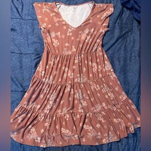 SO Pink and Blue Floral Dress